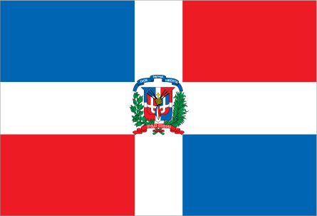 Dominican republic Flag